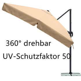 Ampelschirm kippbar